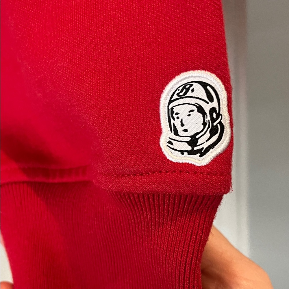 Billionaire Boys Club Red Full Zip Hooded Sweatshirt - Size Medium - Picture 10 of 15